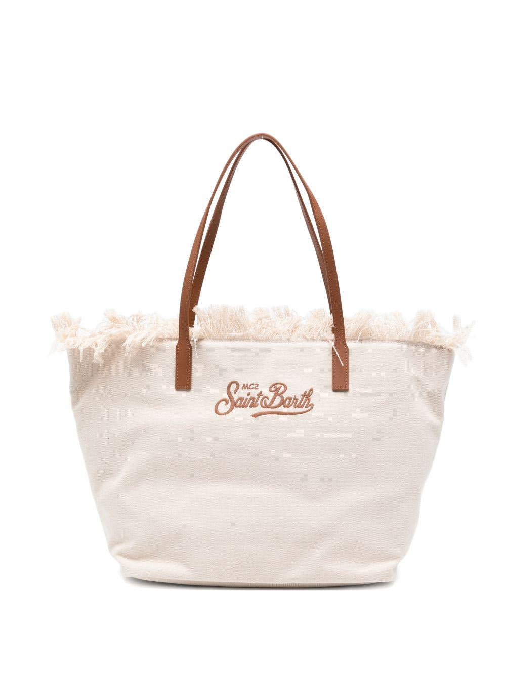 Borsa shopper con frange CBF0001 00302L MC2 SAINT BARTH
