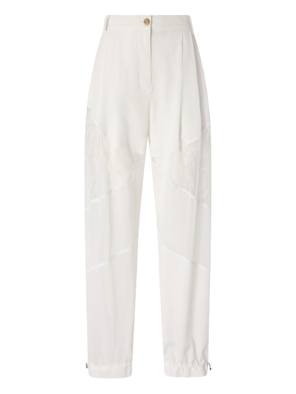 Pantaloni cargo a vita alta 106275A336 Z05 PINKO