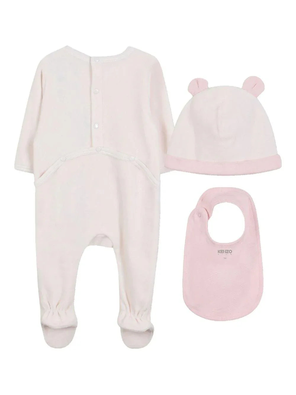 Set Neonato con Stampa Elefante e Cappello Abbinato - Preludio Moda