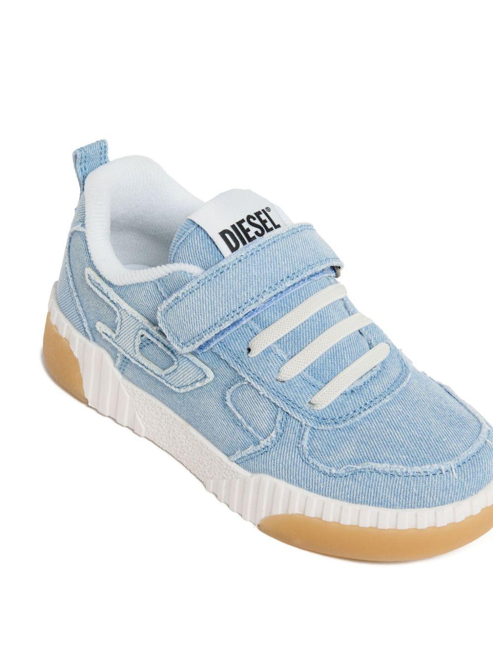 Sneakers denim logo Oval-D