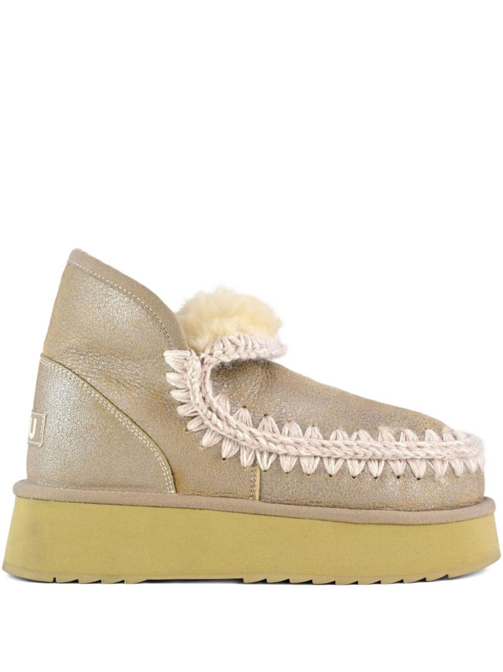 Stivale mini eskimo 18 boot pietra metallica MUFW681000B STME MOU