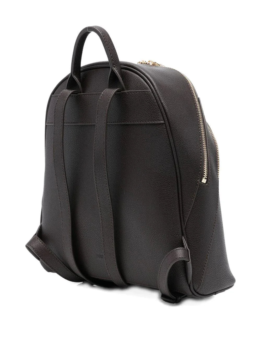 Zaino in pelle con applicazione logo - Preludio Moda