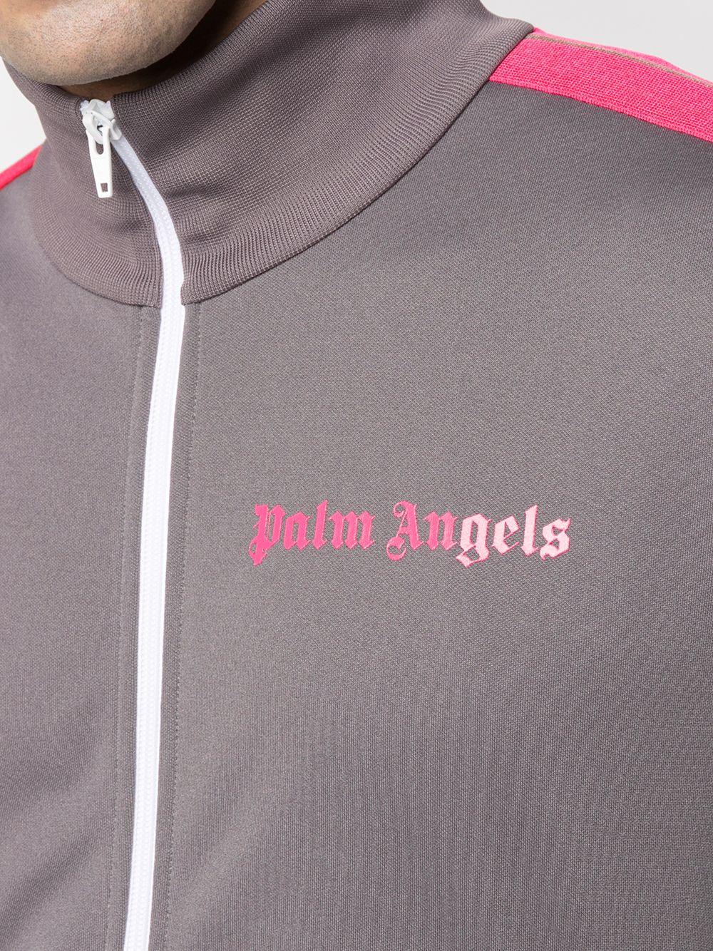 grey Dark Grey Magenta College Track PMBD001R21FAB0030734 GRIGIO PALM ANGELS