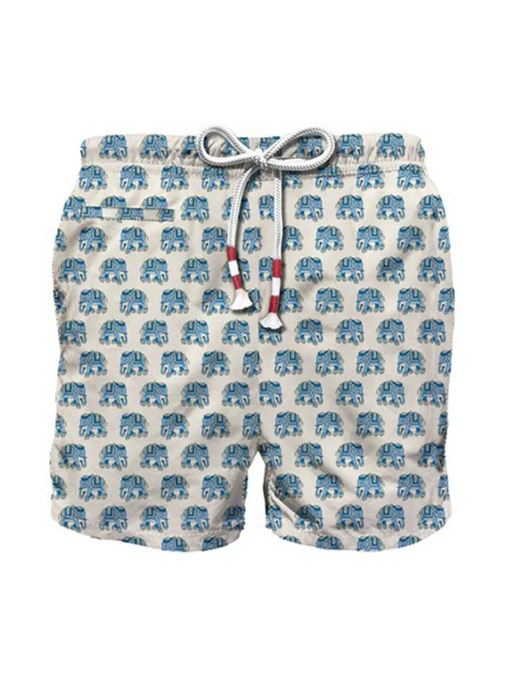 Costume caprese panna fantasia elefanti - Preludio Moda