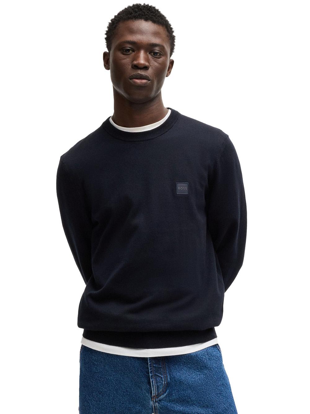 Maglione Kanovano blu 50527583 404 BOSS