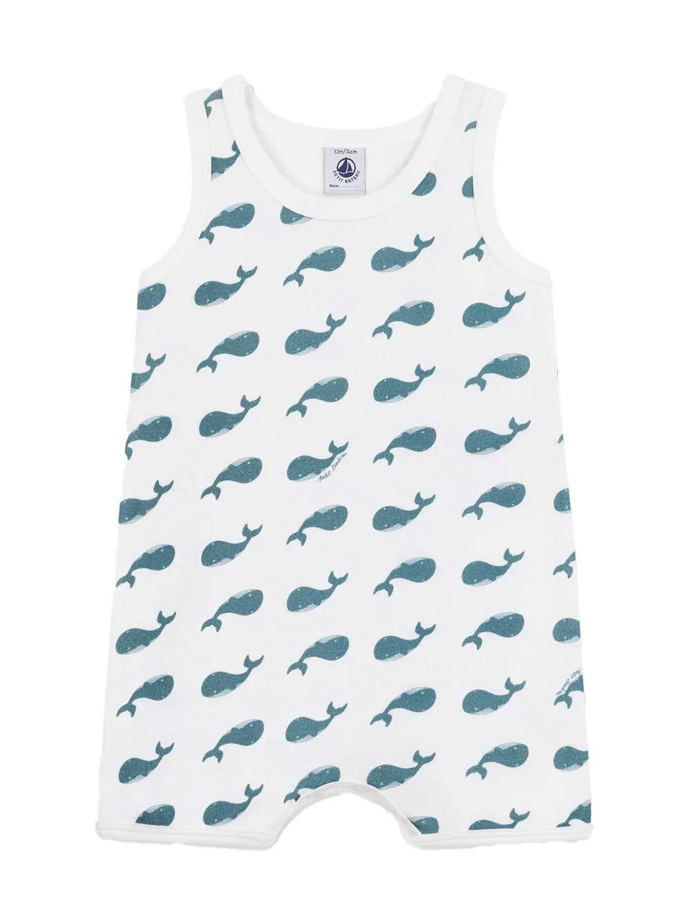 Tutina bianca con balene - Preludio Moda