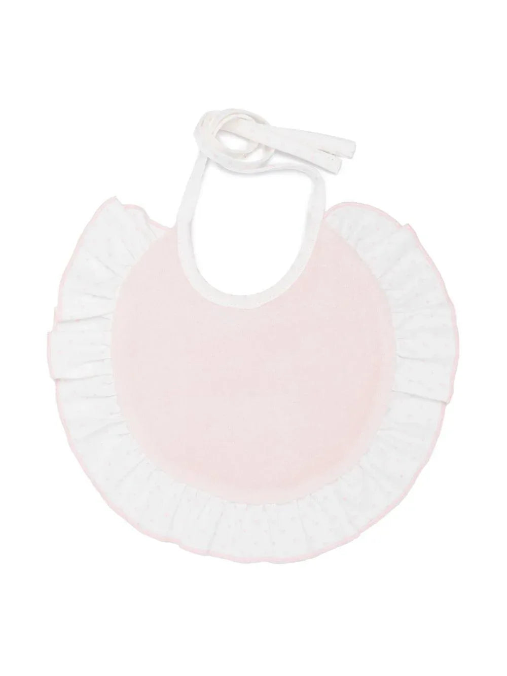 Bavetta rosa ruches con pois - Preludio Moda