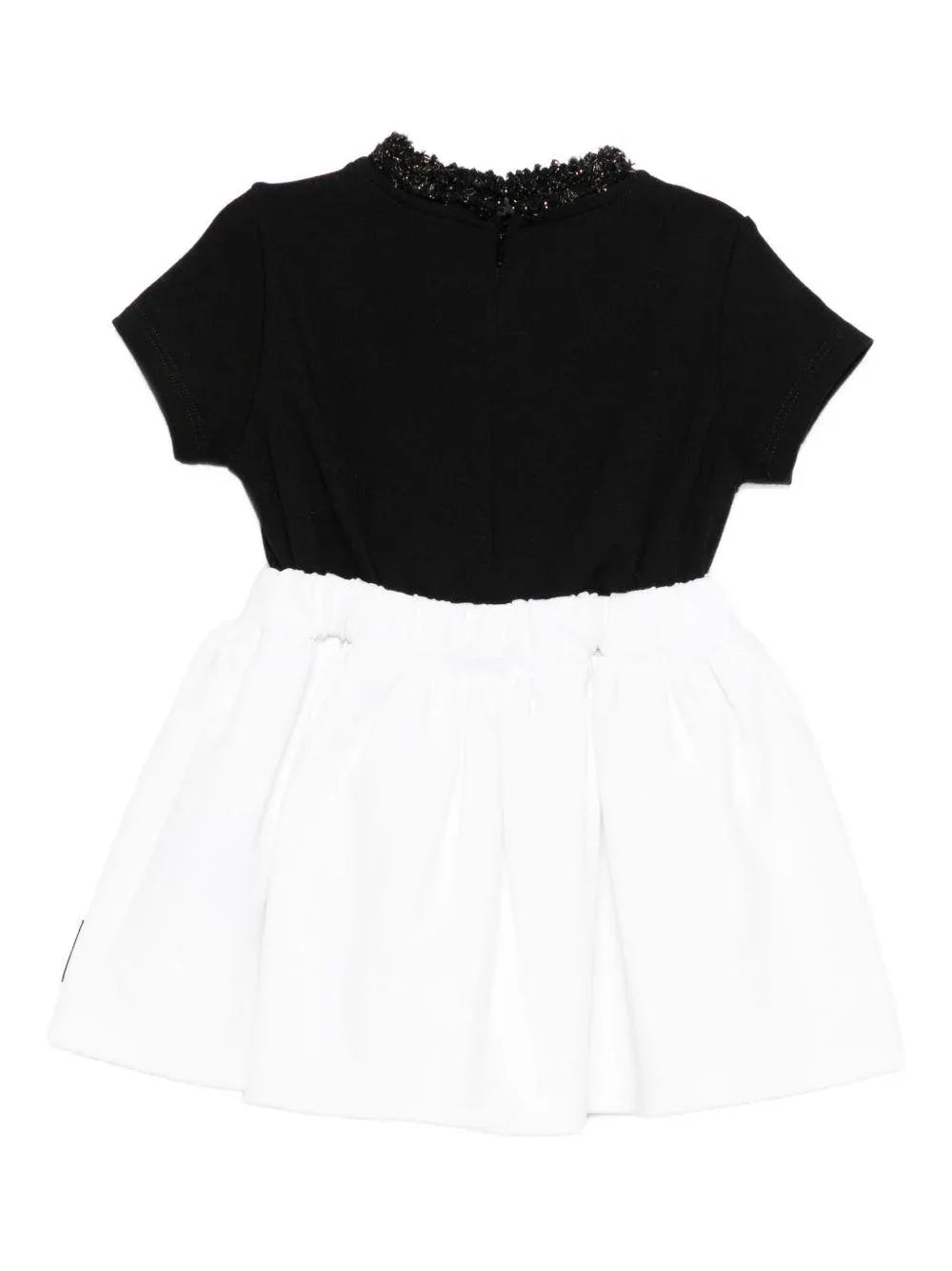 Abito con Colletto Decorato e Perline - Preludio Moda