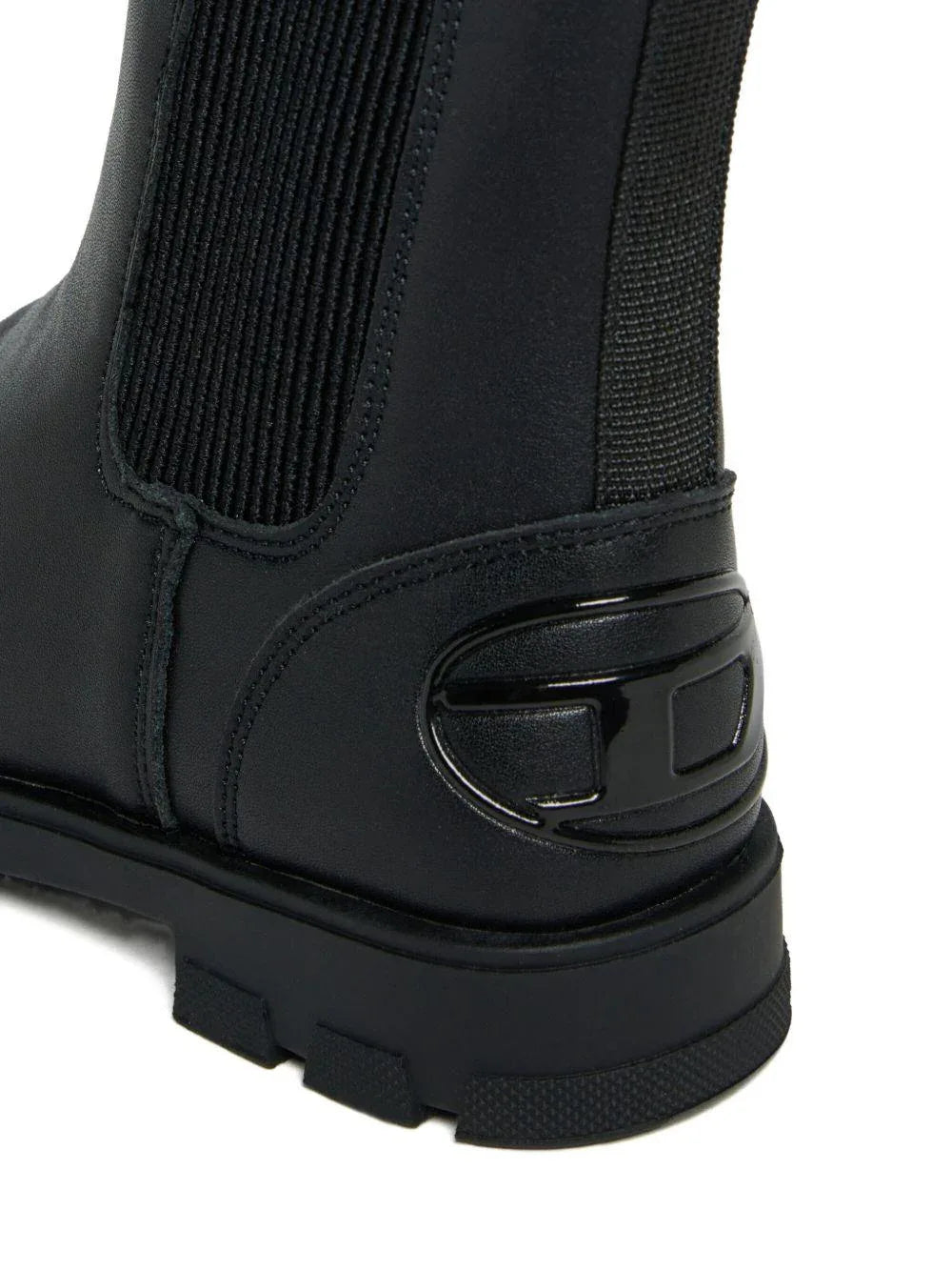 Stivali Chelsea in Pelle con Suola Chunky - Preludio Moda