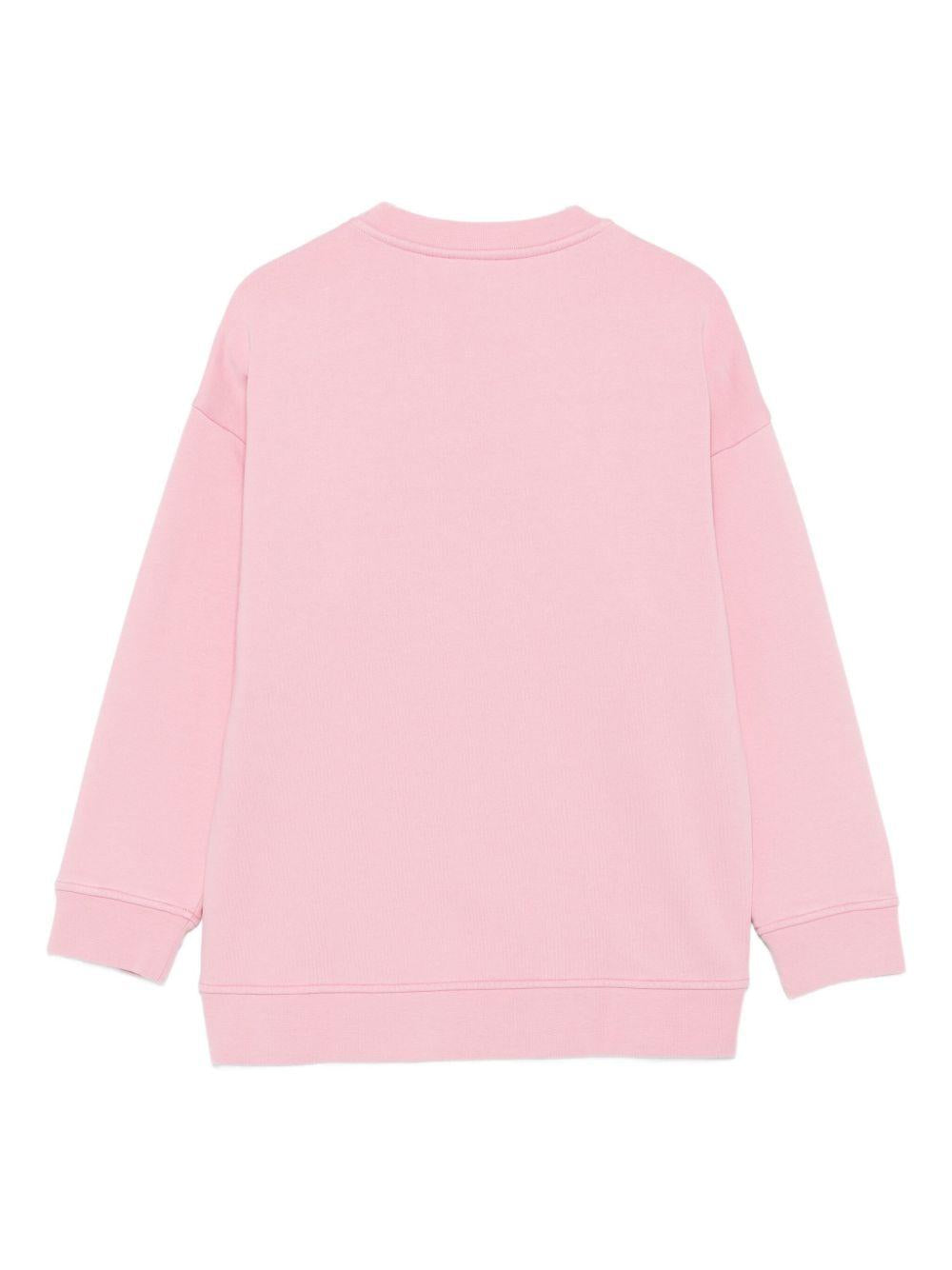 Felpa Rosa con Ricamo TX4C10Z0453 51L STELLA MCCARTNEY KIDS