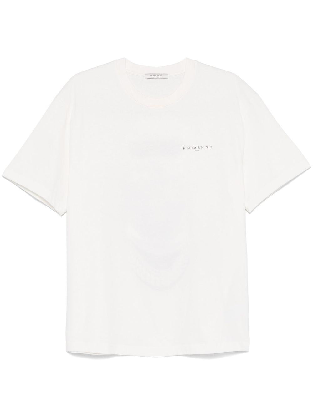 T-shirt bianca mask authentic retro