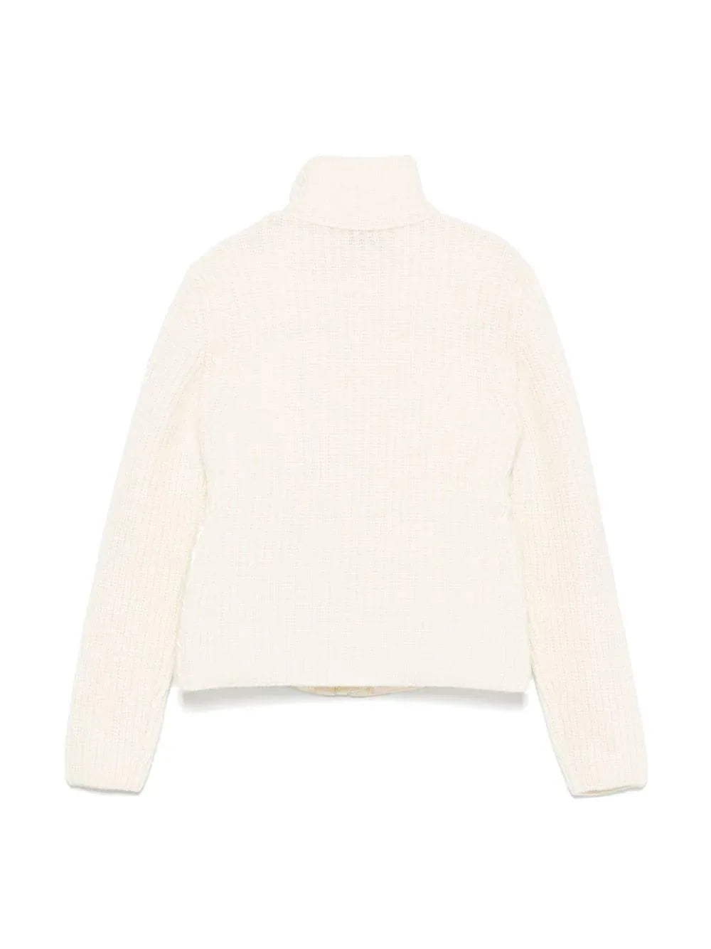 Cardigan imbottito panna - Preludio Moda