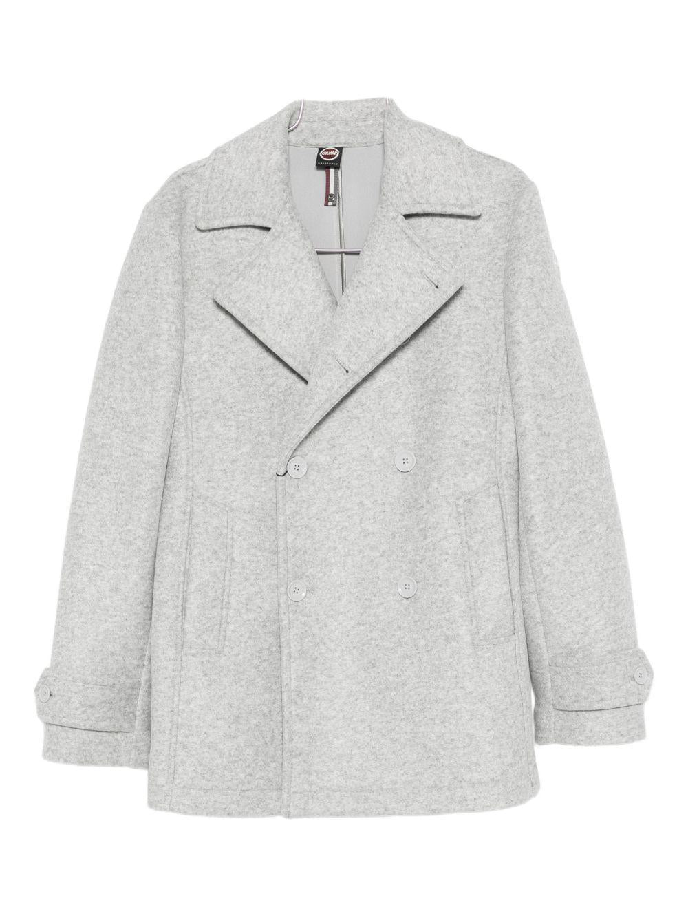 Giacca grigio doppiopetto con chiusura bottoni 11415Z0 718 COLMAR