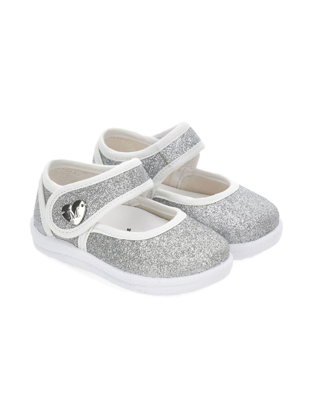 Ballerine glitter con cinturino 83G0057714 G075 MONNALISA KIDS