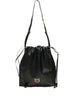 Borsa a spalla in pelle con coulisse Love Birds