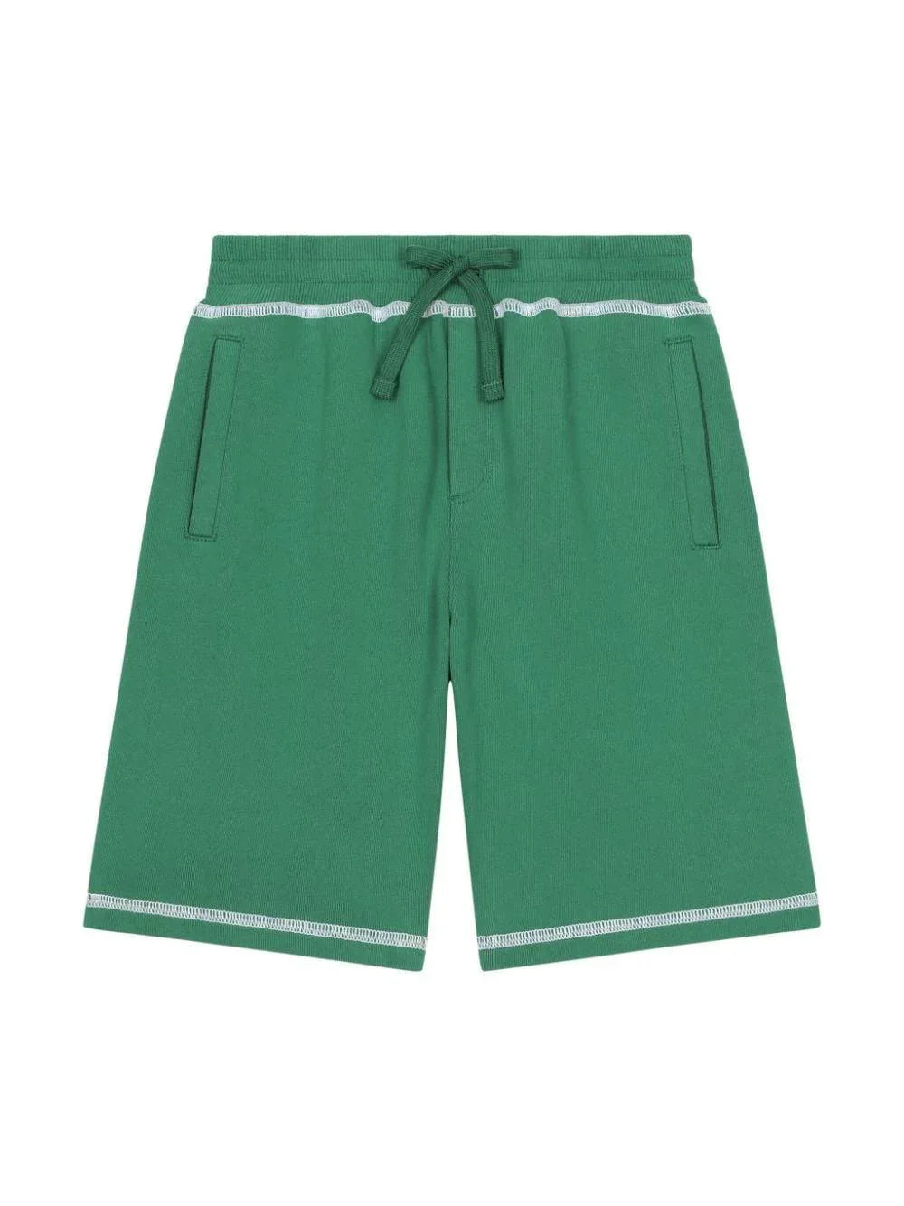 Bermuda verde scuro logo retro - Preludio Moda