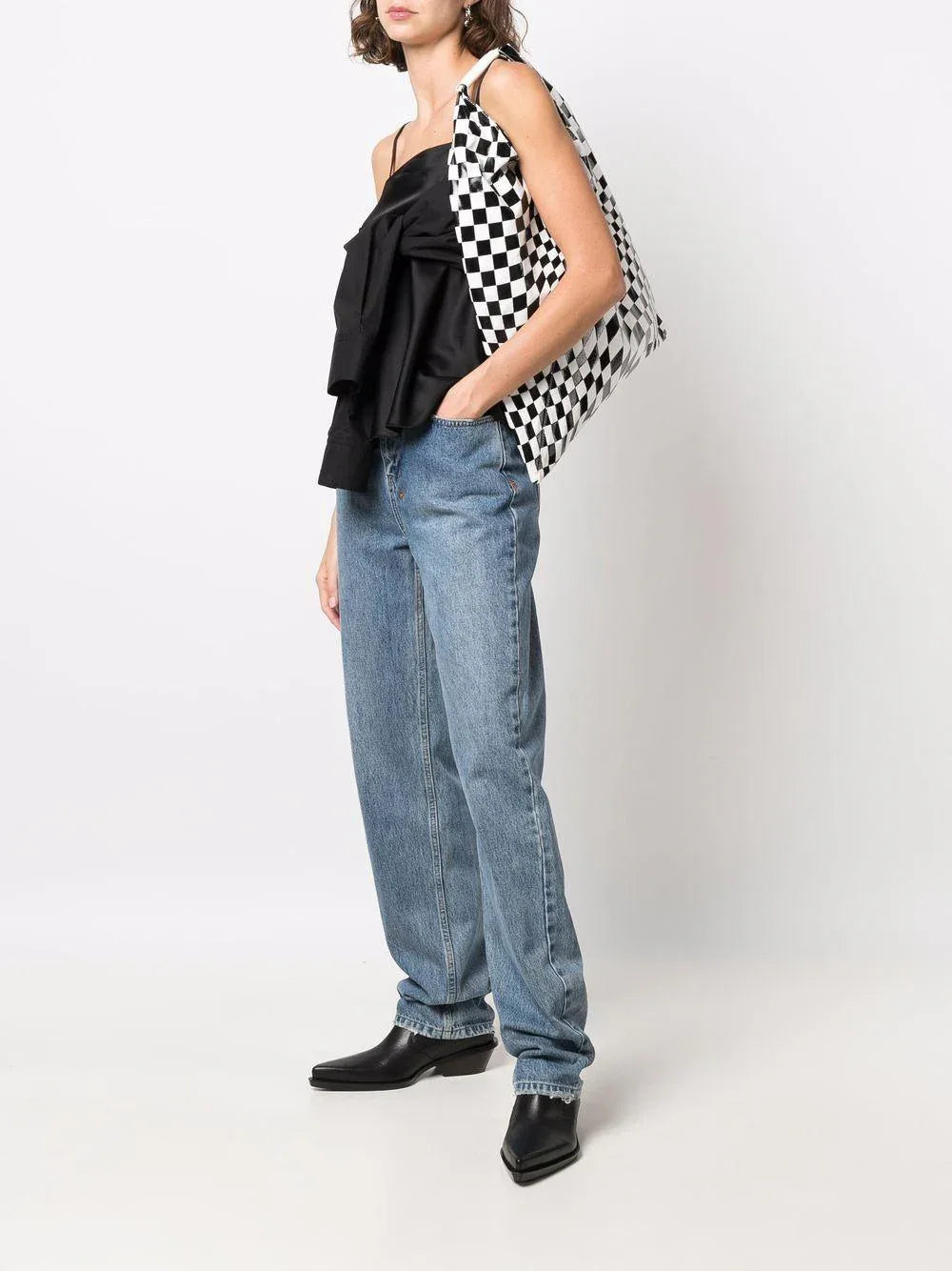 Borsa japanase fantasia a scacchi - Preludio Moda