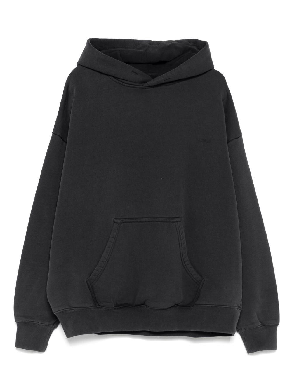 Felpa con Cappuccio e Logo P401 BFWB724 PURPLE BRAND