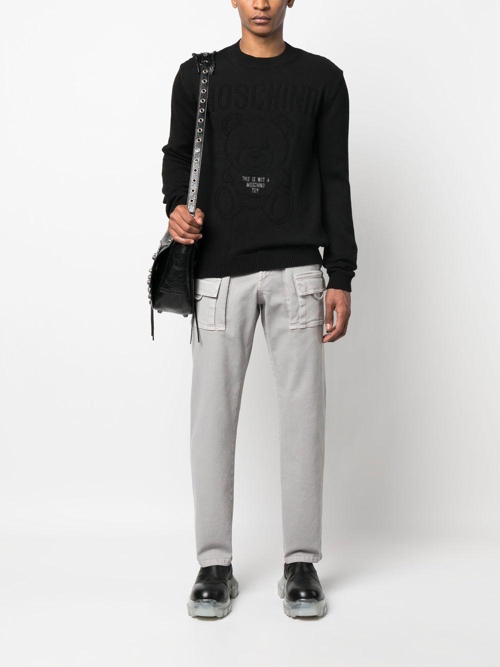 Maglione con ricamo Teddy Bear