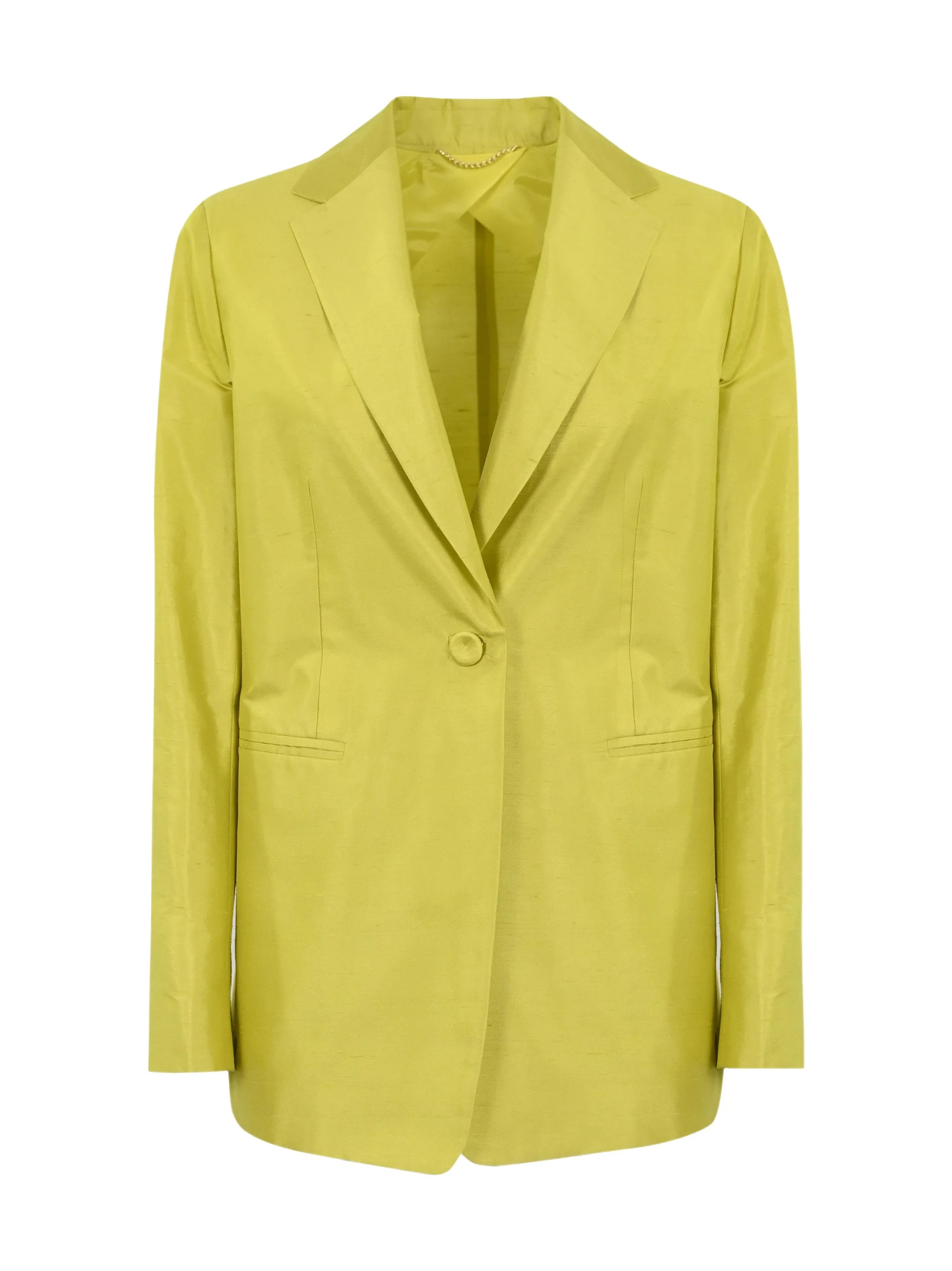 Blazer monopetto cedro seta - Preludio Moda