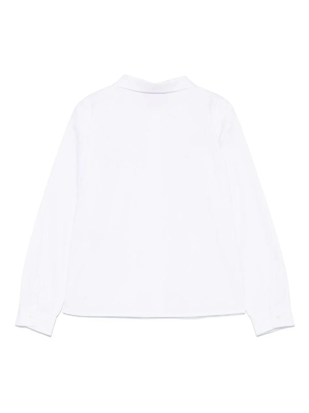 Camicia bianca con collo mani - Preludio Moda