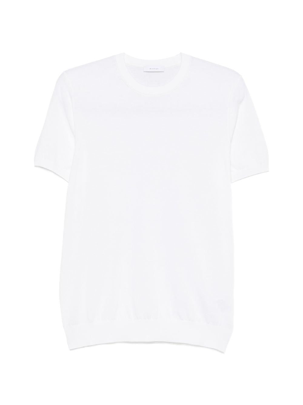T-shirt in cotone girocollo DK17003 NATURALE DIKTAT