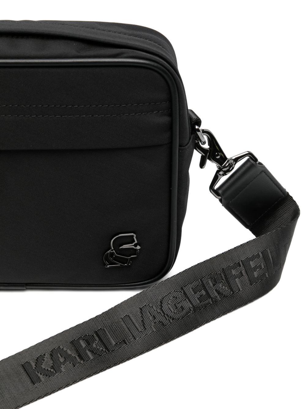 Borsa a spalla con tracolla regolabile A4M30193NN 999 KARL LAGERFELD