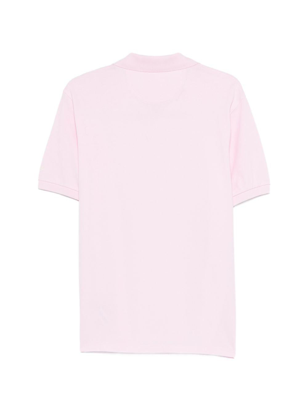 T-shirt in maglia con colletto polo CHS0001 00131L MC2 SAINT BARTH