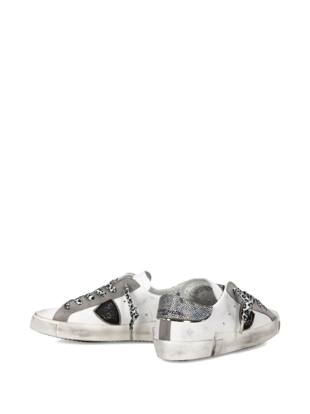 Sneakers Basse in Pelle con Punta Tonda - Preludio Moda