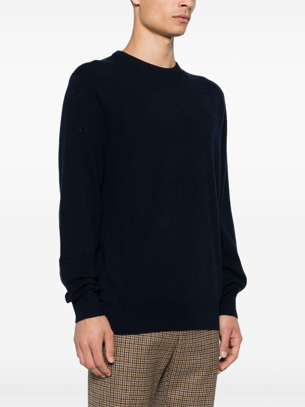 Maglione regent blu notte REGE003 00010G MC2 SAINT BARTH