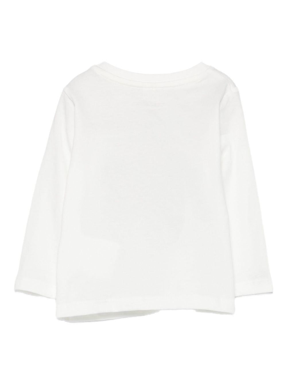Maglia a Maniche Lunghe con Stampa Grafica TX8080Z0434 101 STELLA MCCARTNEY KIDS