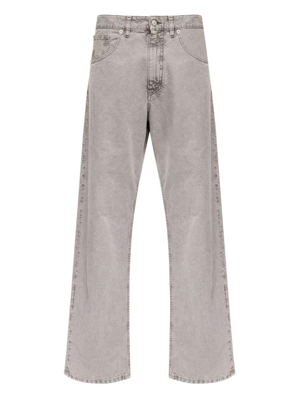 Jeans in cotone a gamba dritta SH0LA0036M35736 854 MM6 MAISON MARGIELA