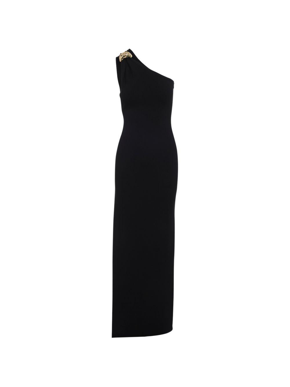 Abito monospalla con spacco laterale AM43B62E2 110 ELISABETTA FRANCHI