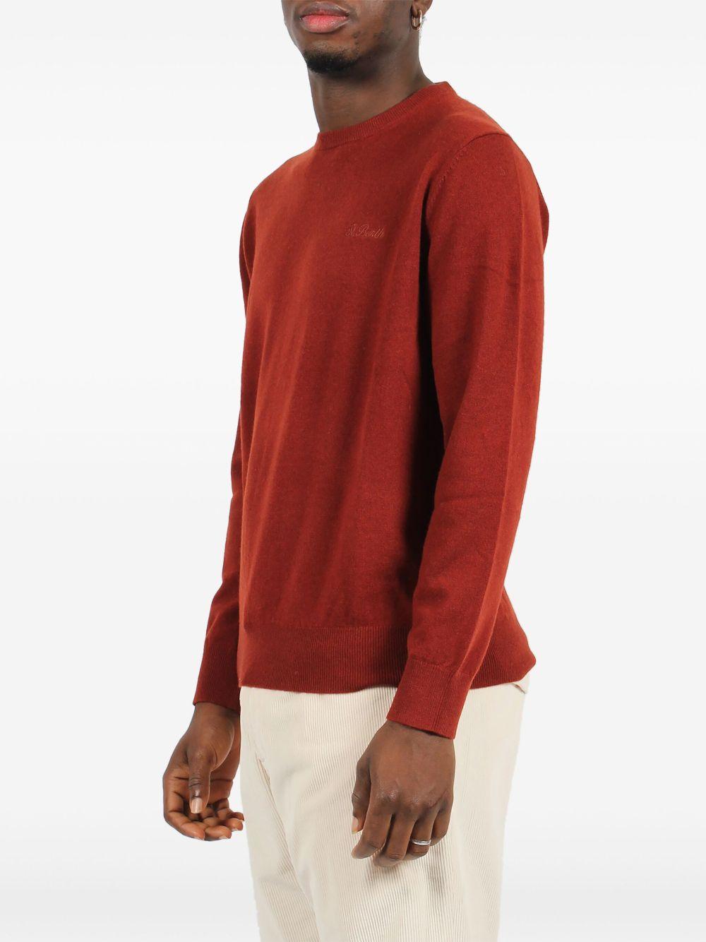 Maglione regent ruggine REGE003 00830G MC2 SAINT BARTH