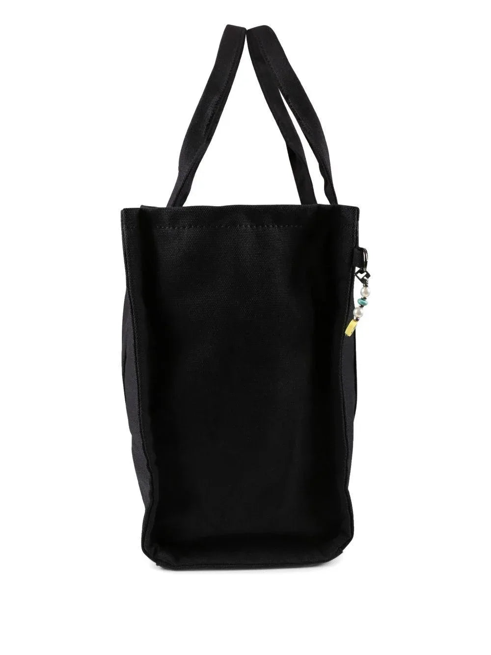 Borsa nera logo lettering - Preludio Moda