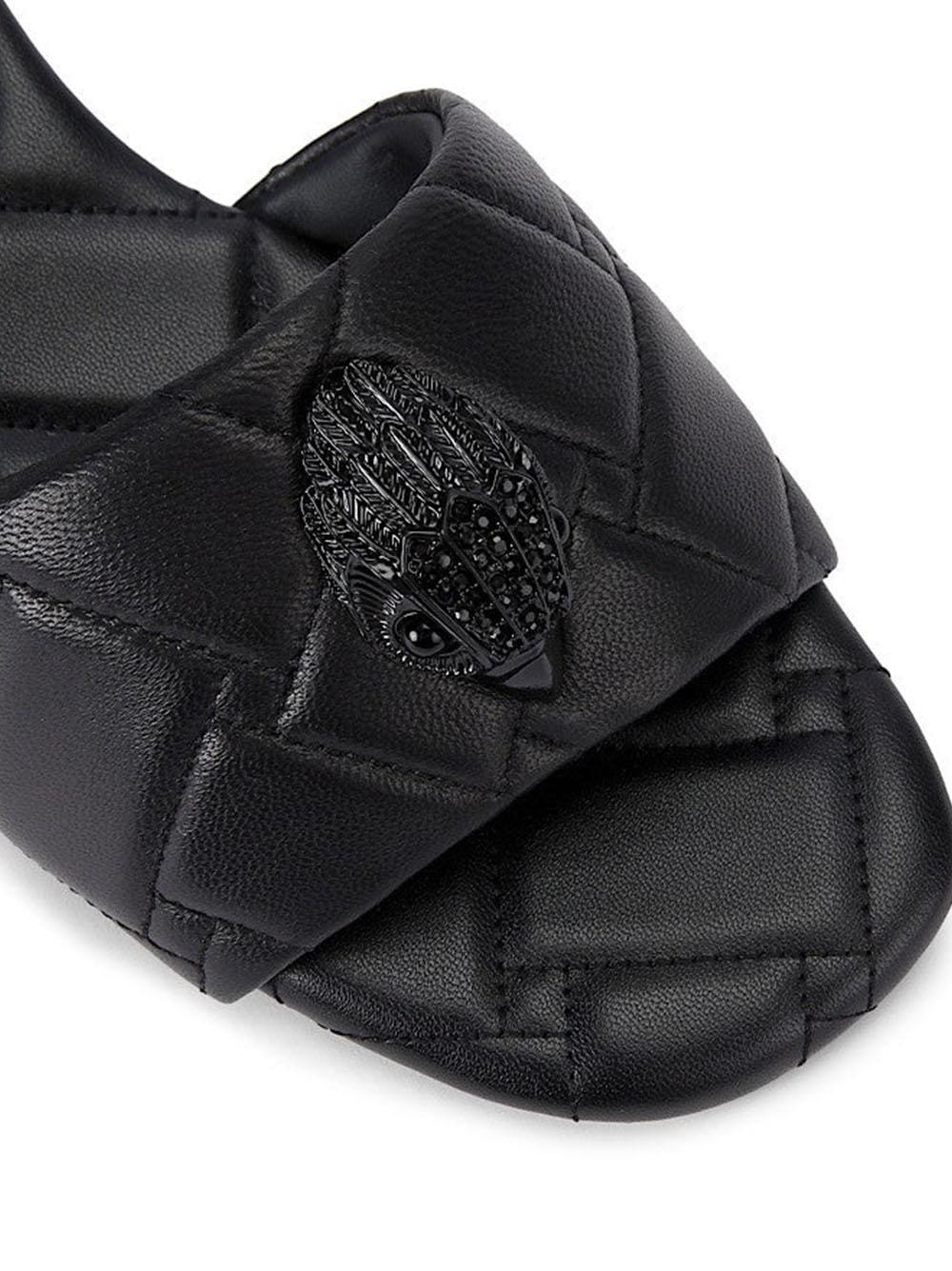 Ciabatta nera trapuntata - Preludio Moda