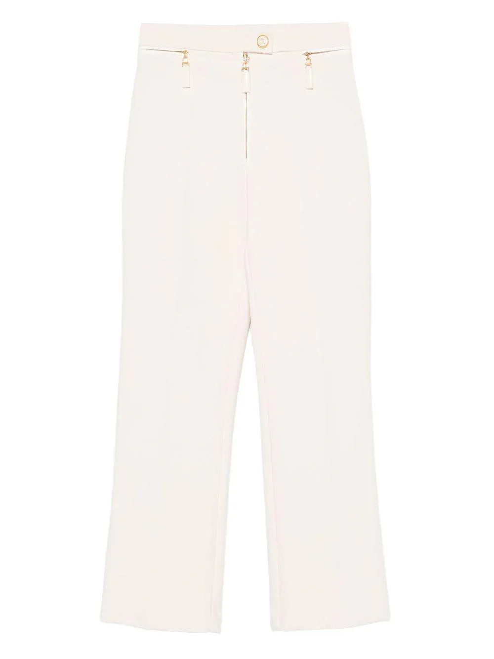 Pantaloni a Taglio Dritto con Zip - Preludio Moda