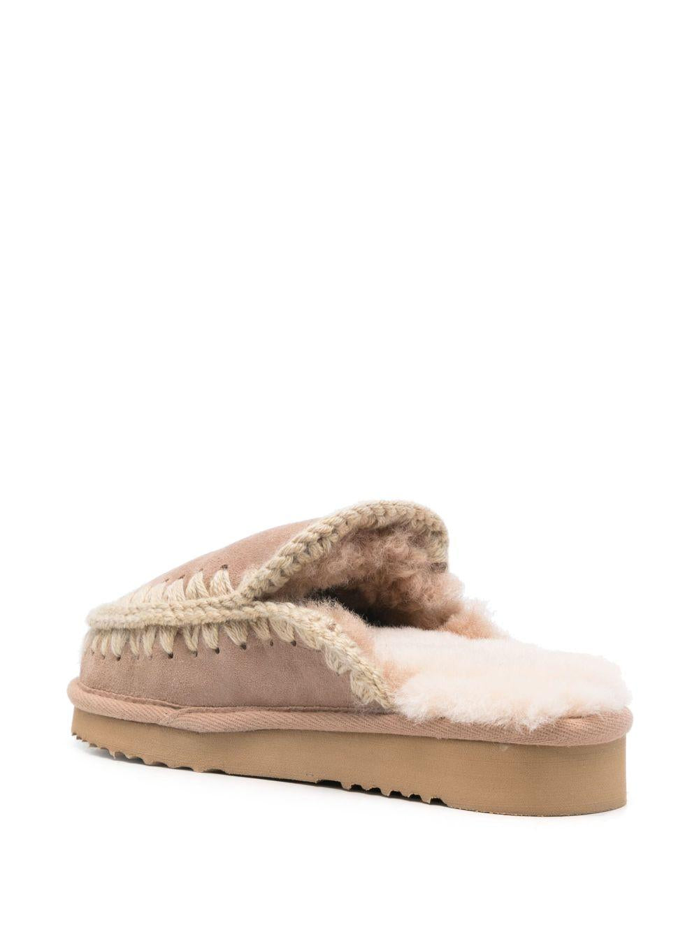 Slippers color sabbia slip-on MUFW101125A CAM MOU