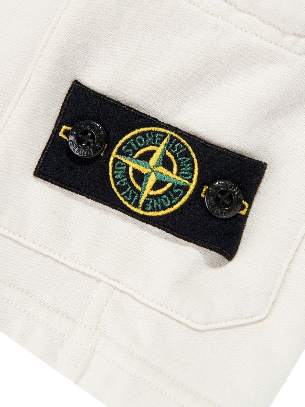Bermuda con patch logo L1S166200006S0040 V0097 STONE ISLAND KIDS