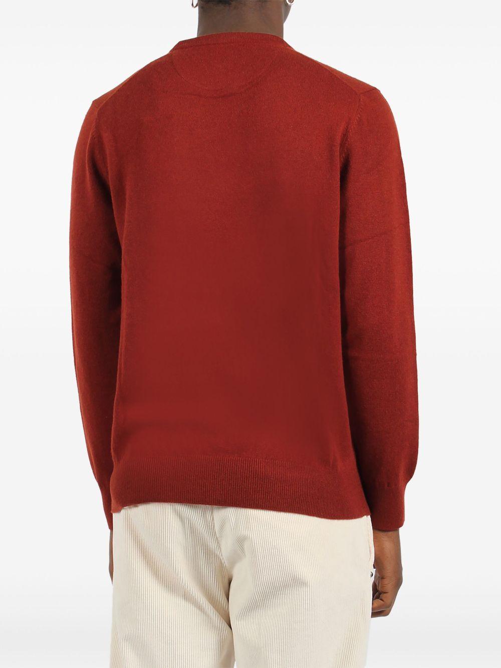 Maglione regent ruggine REGE003 00830G MC2 SAINT BARTH