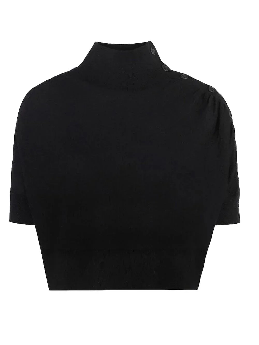 Maglia Baverino nera - Preludio Moda
