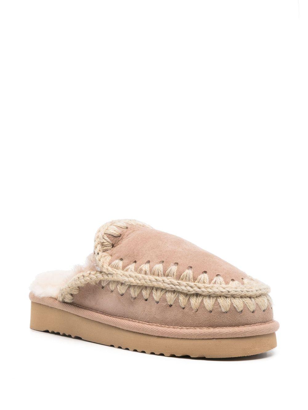 Slippers color sabbia slip-on MUFW101125A CAM MOU