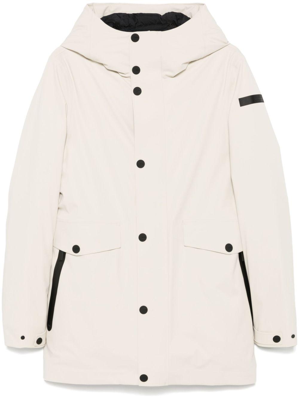 Parka egg floating beige chiaro W24054 32 RRD