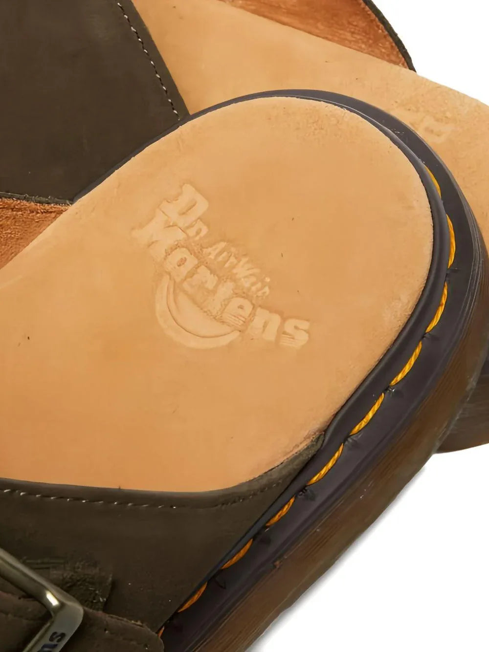 Sandalo joseph doppia fascia verde oliva - Preludio Moda