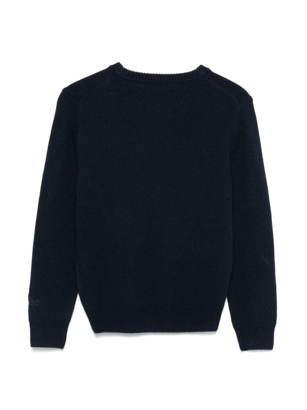 Maglione blu notte "Padel Pro"