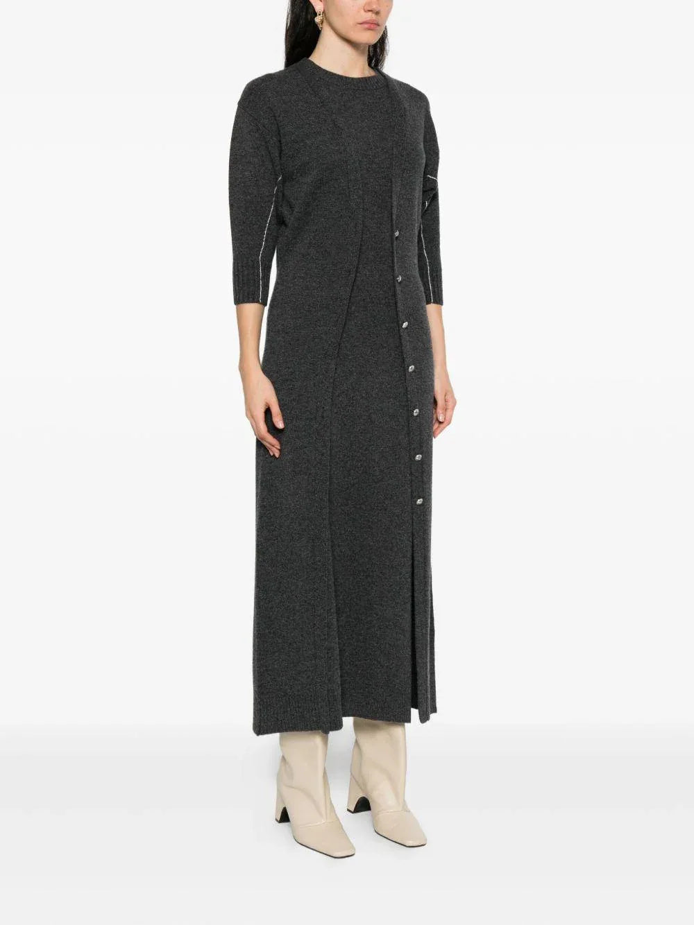 25AMRO146ML0287C/BOTTONI ARGENTO - Preludio Moda