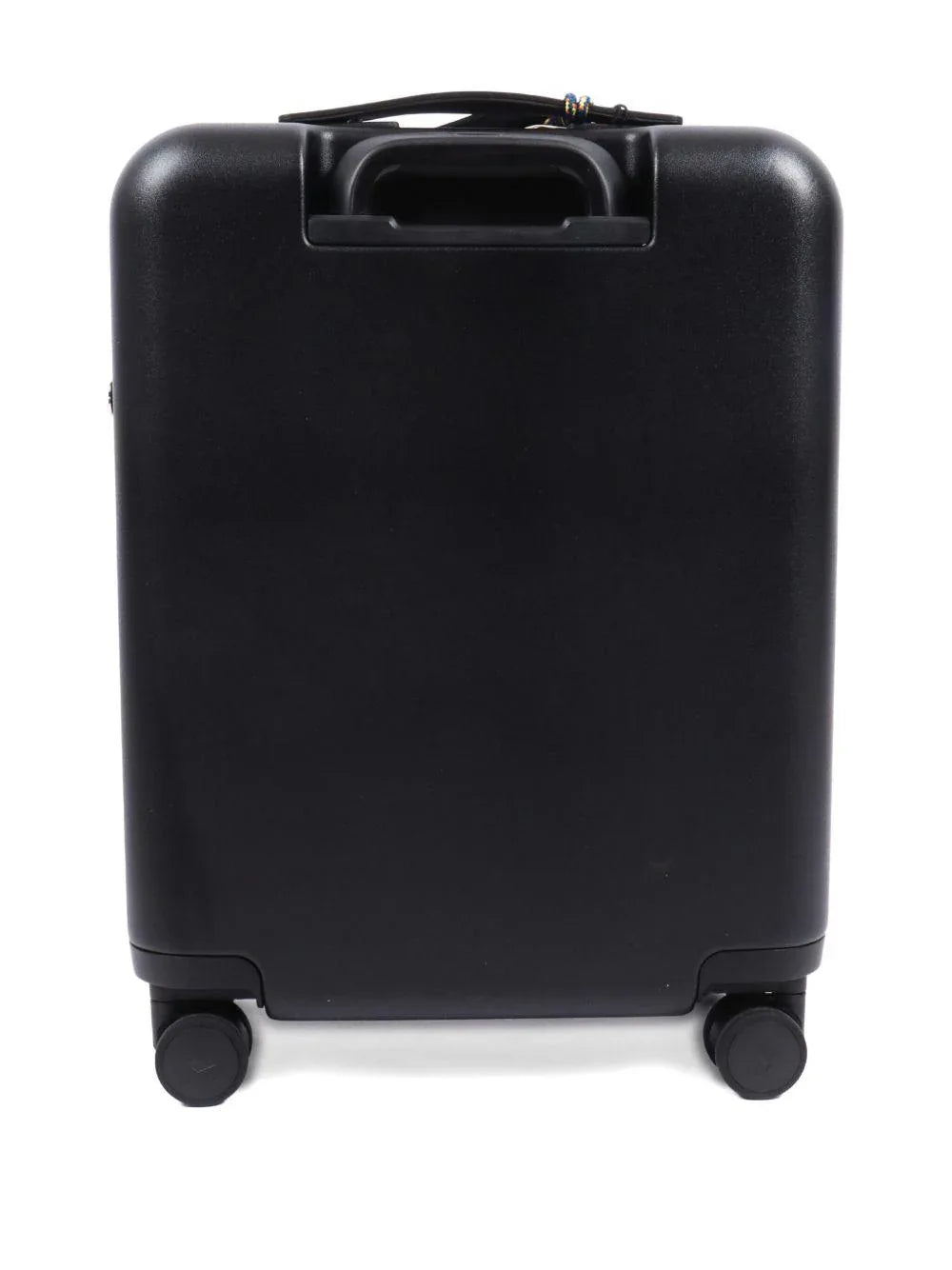 Valigia con Logo Goffrato e Quattro Ruote - Preludio Moda