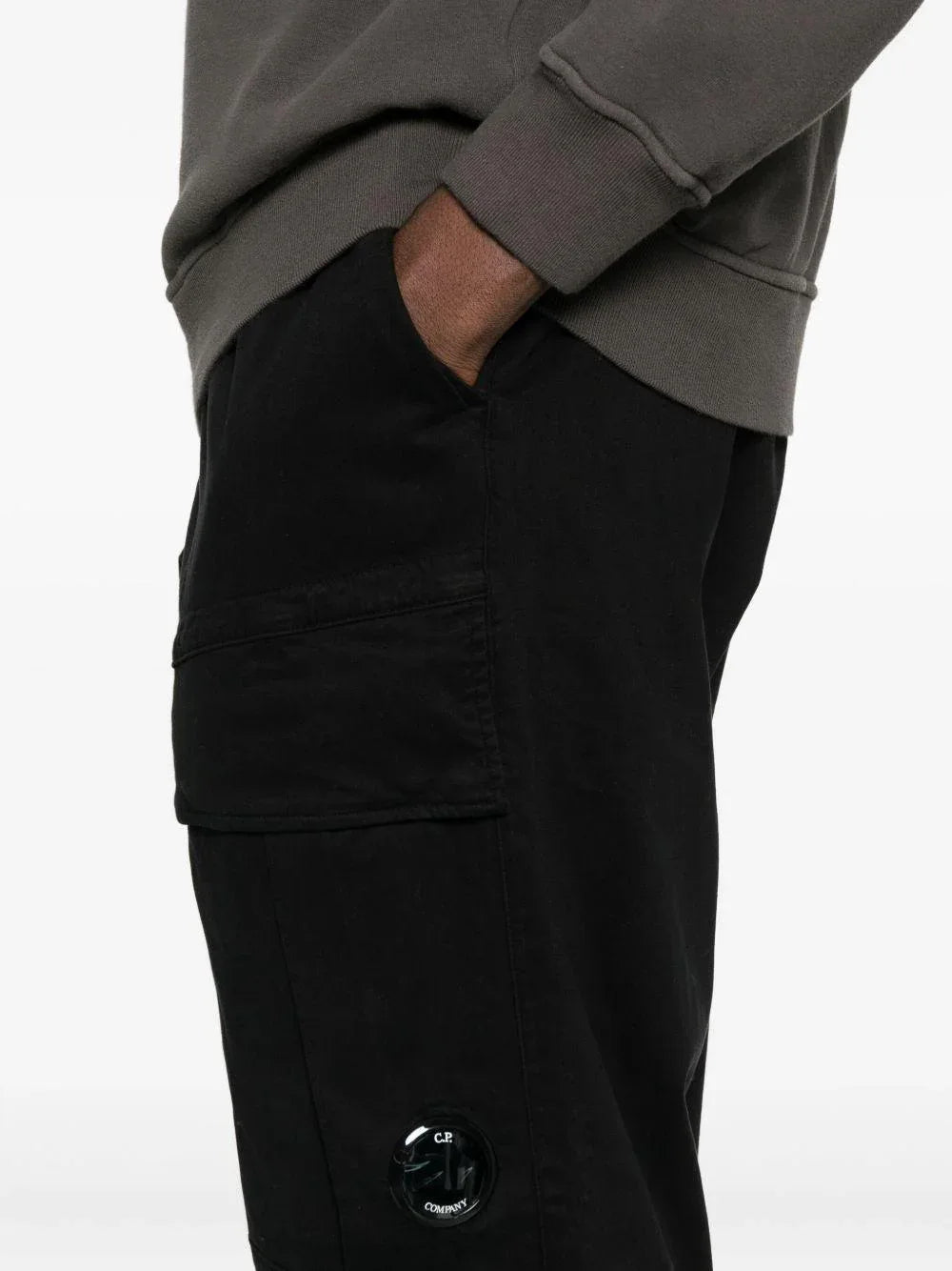 Pantaloni Cargo in Cotone Elasticizzato - Preludio Moda