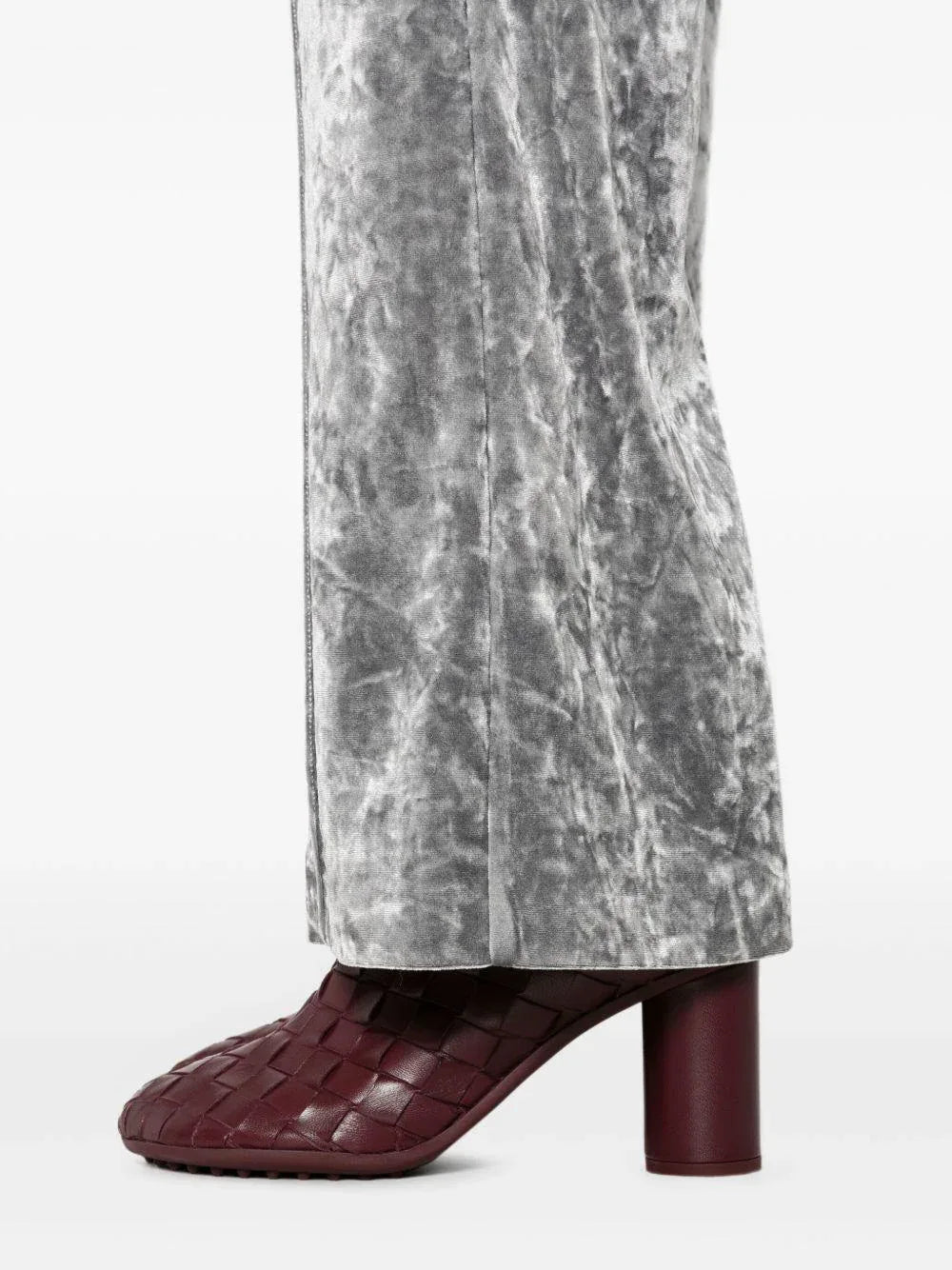 Pantaloni grigi in velluto - Preludio Moda