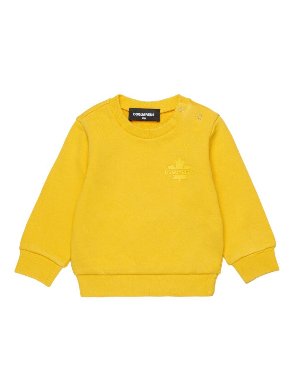 Felpa Leggera in Cotone DQ3095D0AC6 DQ218 DSQUARED KIDS